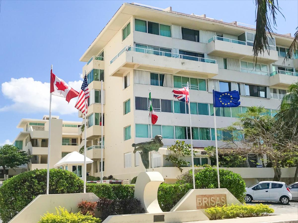 Apartment On The Beach With Terrace Ocean View, Brisas Cancun 01 By Beach & Ocean Apartments Екстериор снимка