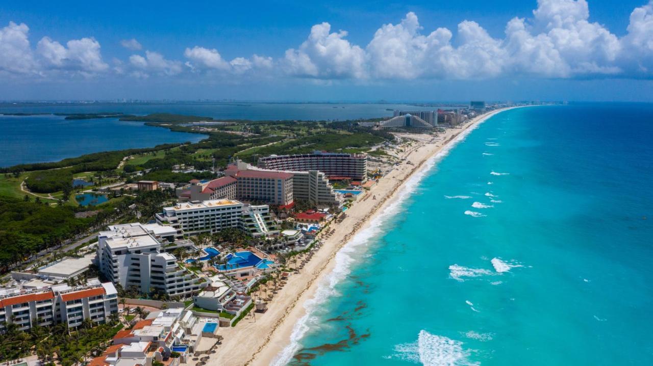 Apartment On The Beach With Terrace Ocean View, Brisas Cancun 01 By Beach & Ocean Apartments Екстериор снимка