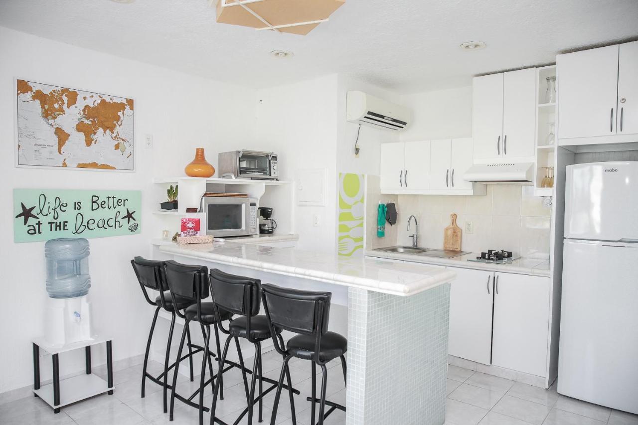 Apartment On The Beach With Terrace Ocean View, Brisas Cancun 01 By Beach & Ocean Apartments Екстериор снимка