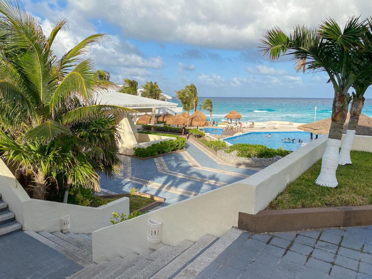 Apartment On The Beach With Terrace Ocean View, Brisas Cancun 01 By Beach & Ocean Apartments Екстериор снимка