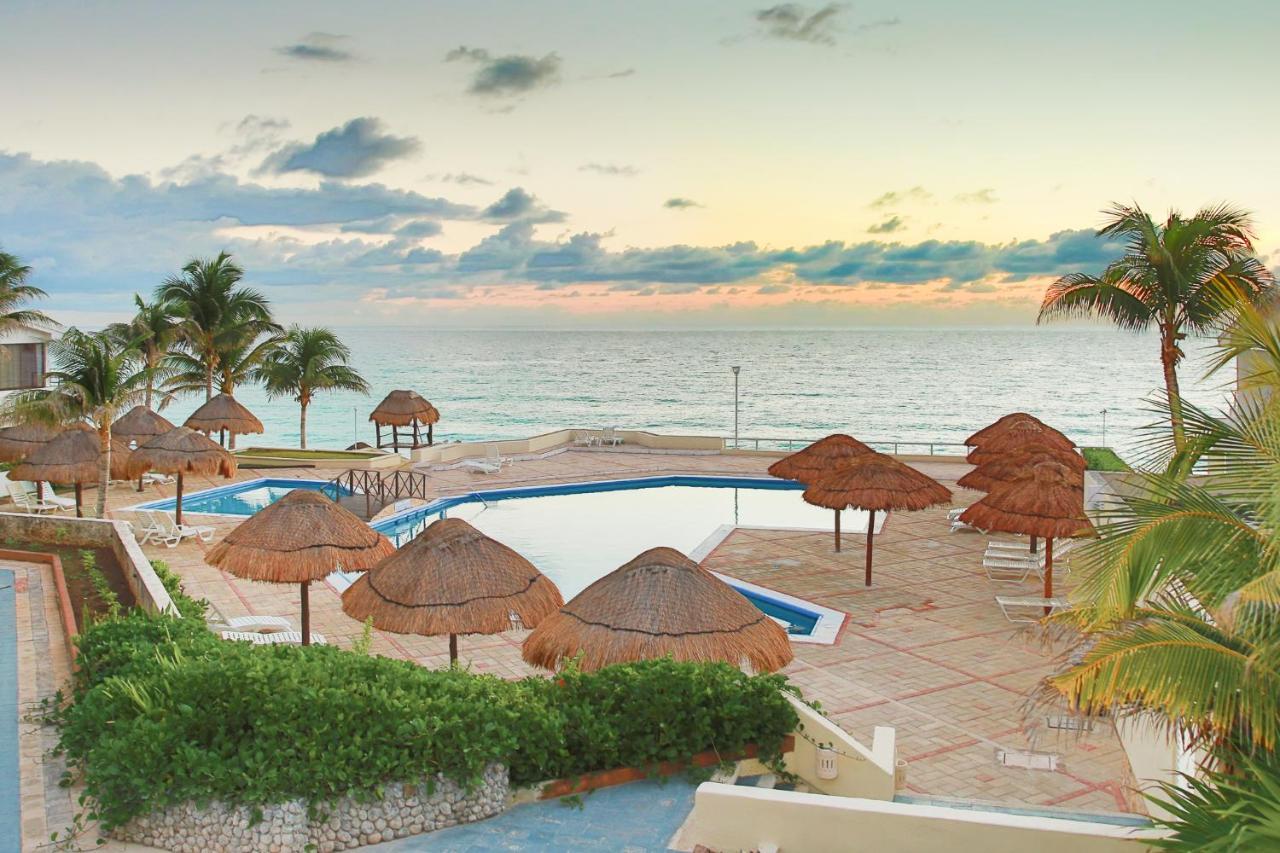 Apartment On The Beach With Terrace Ocean View, Brisas Cancun 01 By Beach & Ocean Apartments Екстериор снимка