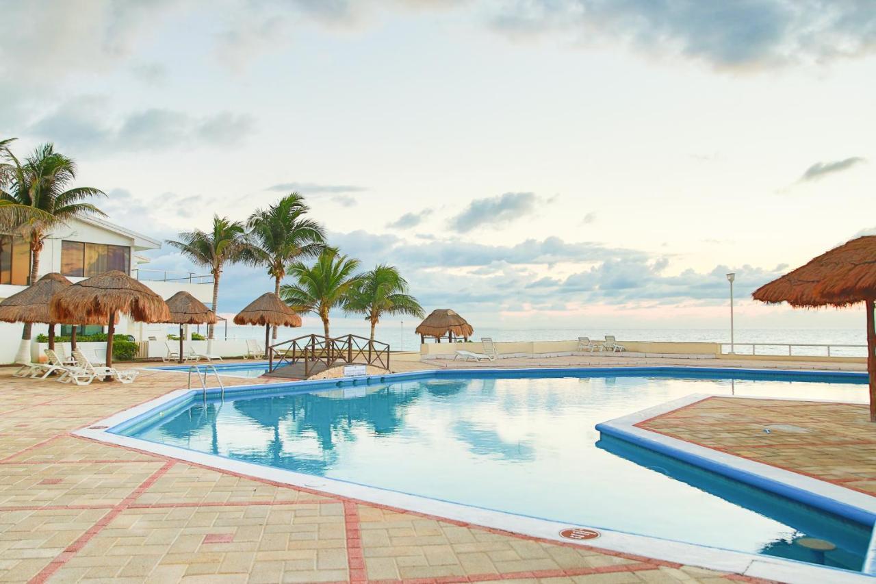Apartment On The Beach With Terrace Ocean View, Brisas Cancun 01 By Beach & Ocean Apartments Екстериор снимка
