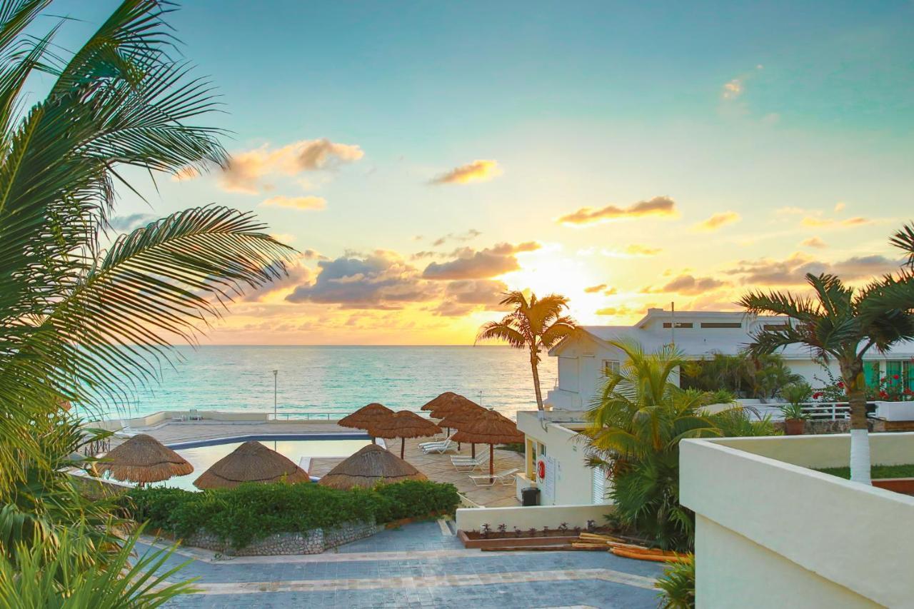 Apartment On The Beach With Terrace Ocean View, Brisas Cancun 01 By Beach & Ocean Apartments Екстериор снимка